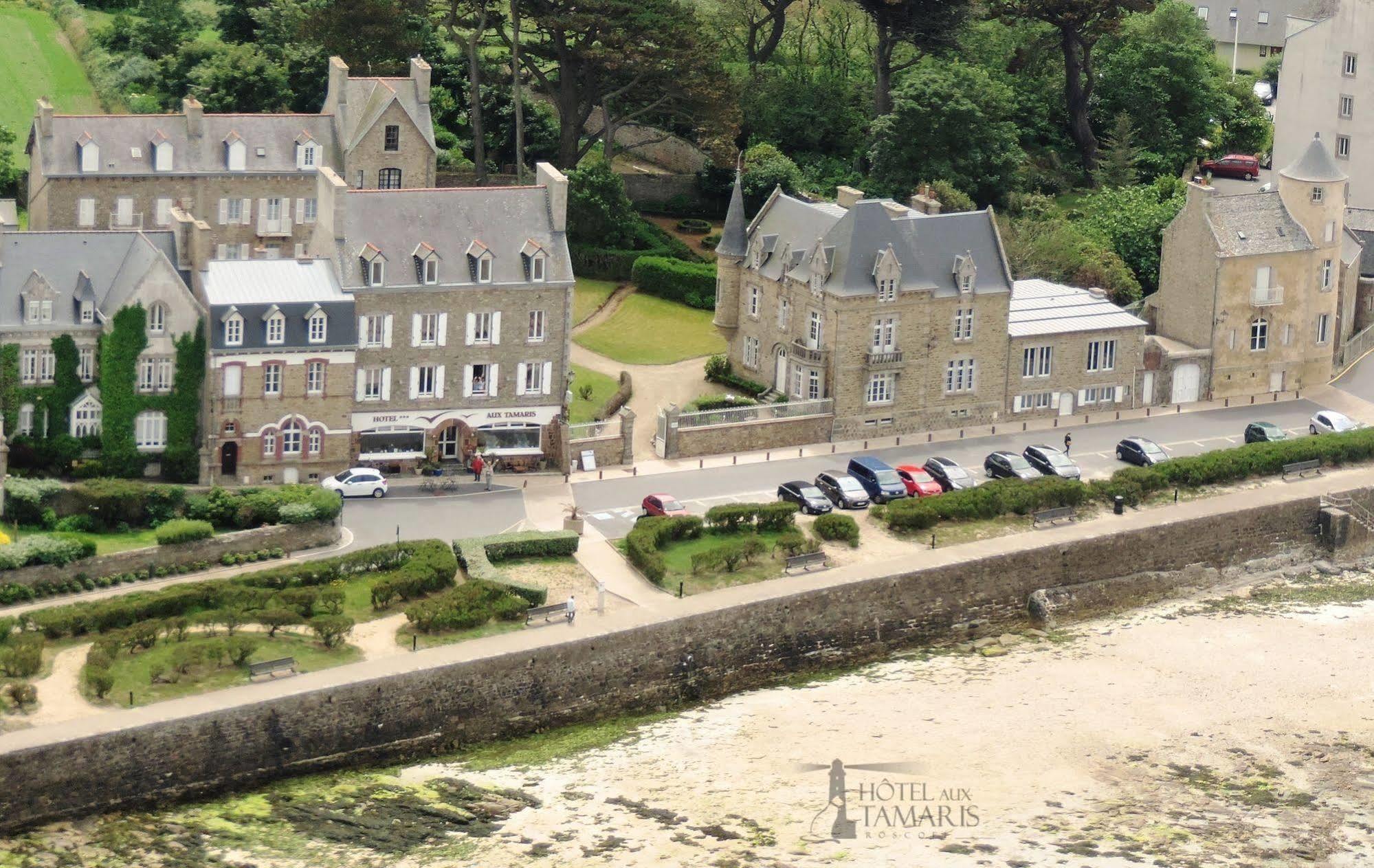 Hotel Aux Tamaris - Vue Mer Roscoff Kültér fotó